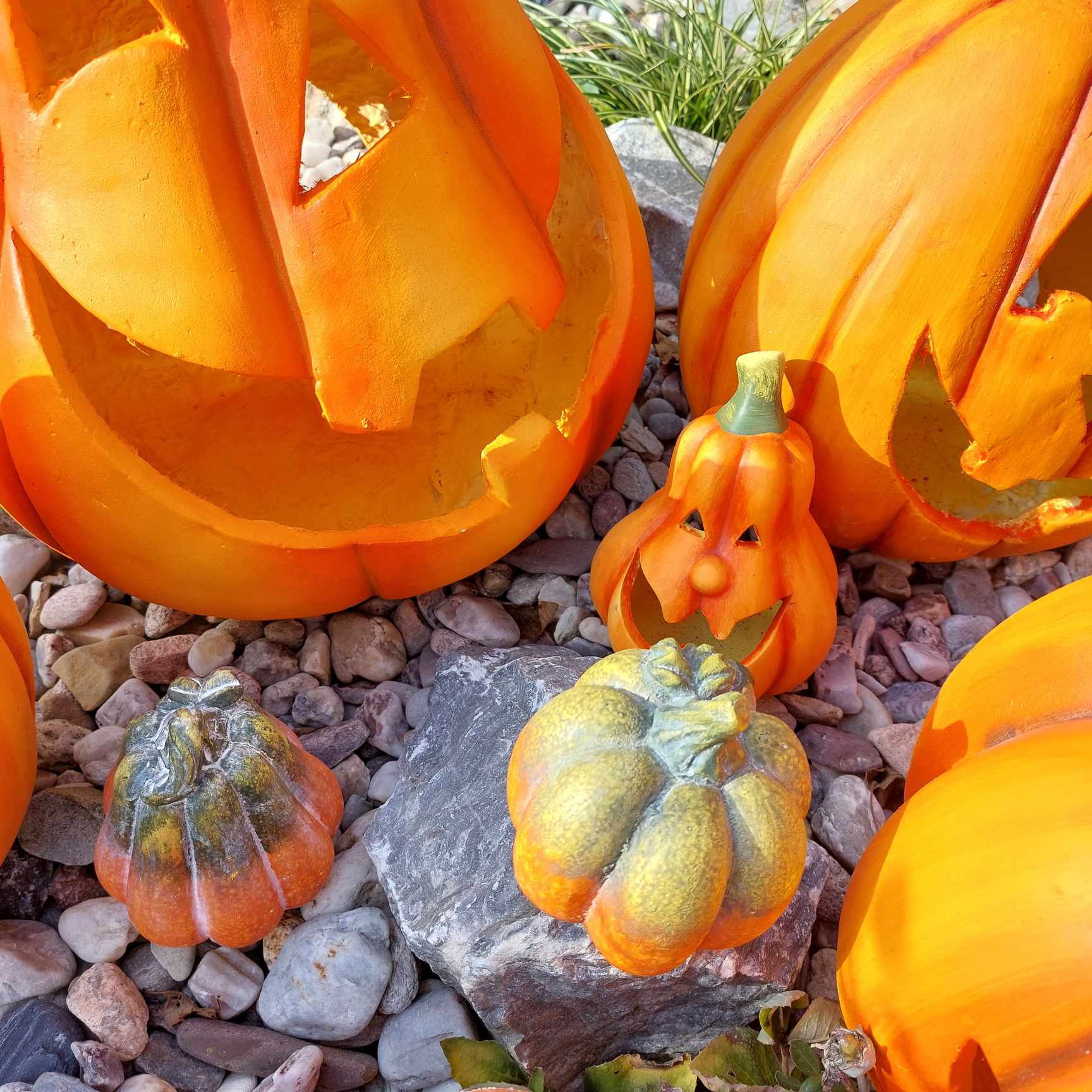 Dýně XXL "Strašidelný Bob" - 48 cm