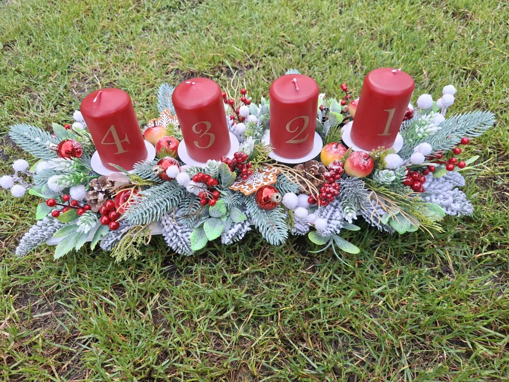 Adventní svícen - 50 cm