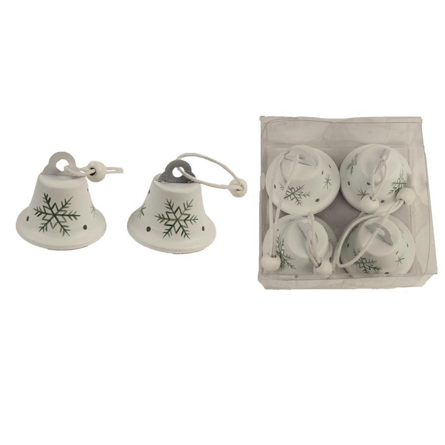 Kovové zvonky - 4 ks 