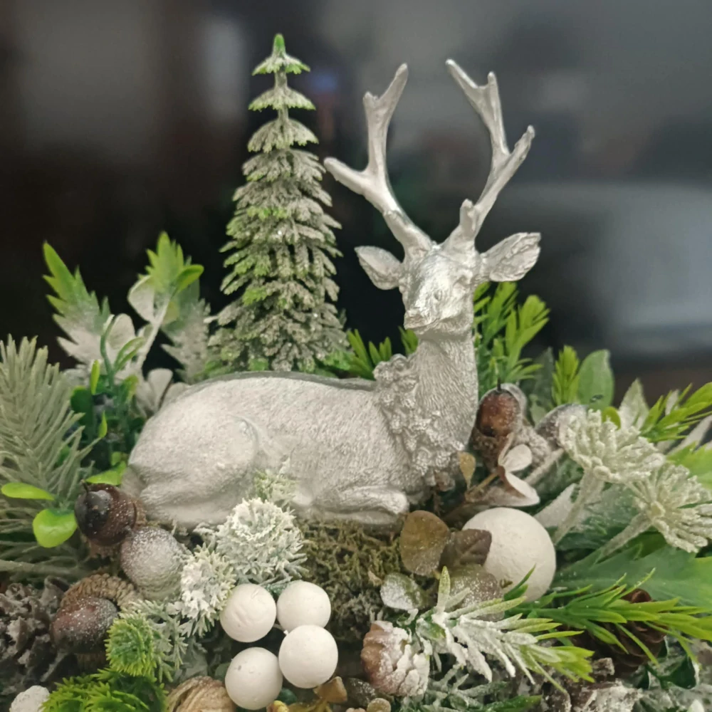 Vánoční dekorace - 35 cm "Jelen" 