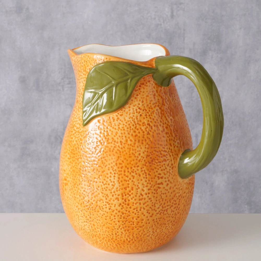 Keramický džbán "Pomeranč" - 22 cm