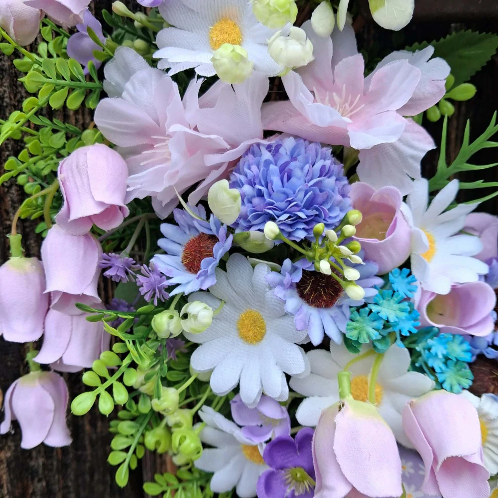 Jarní věnec - 38 cm 