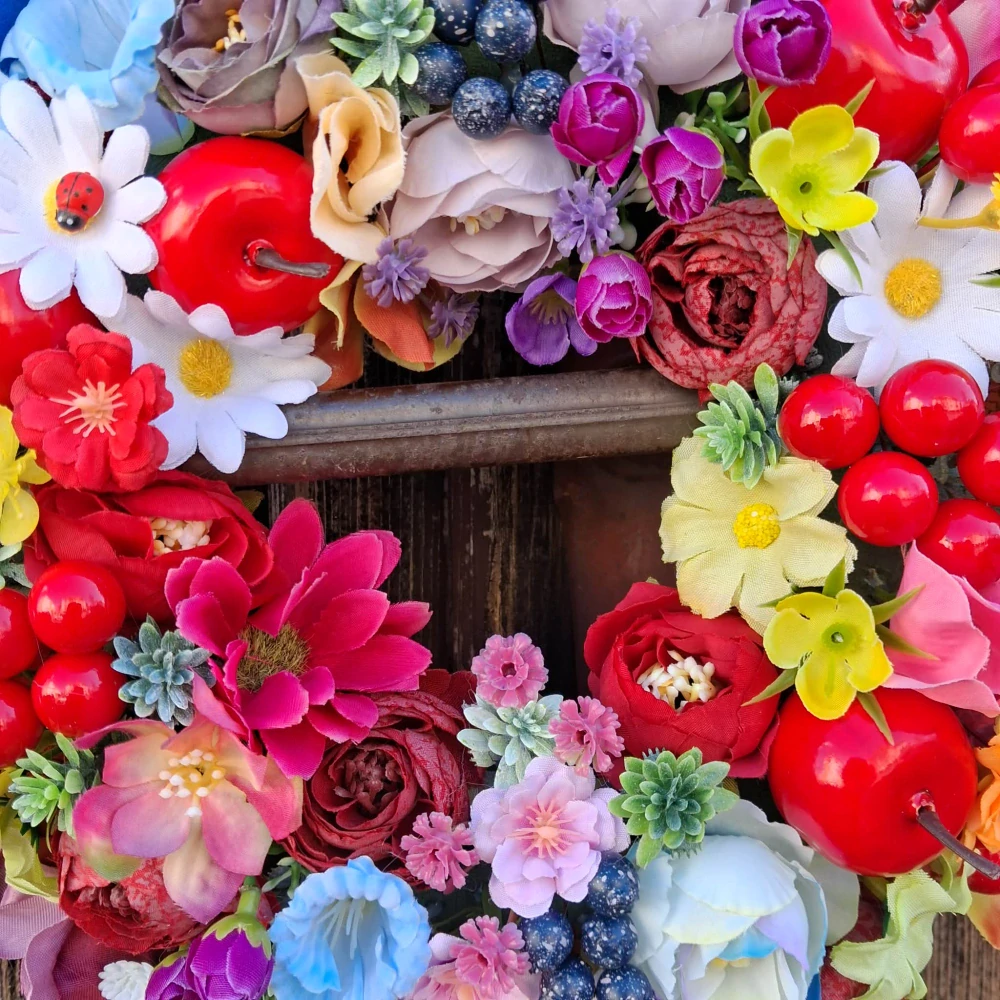 Letní věnec - 30 cm