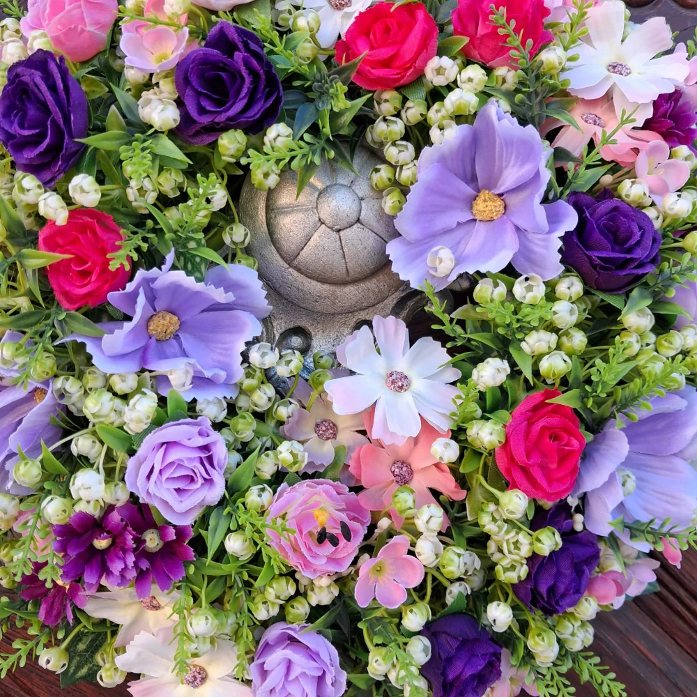 Letní věnec - 36 cm