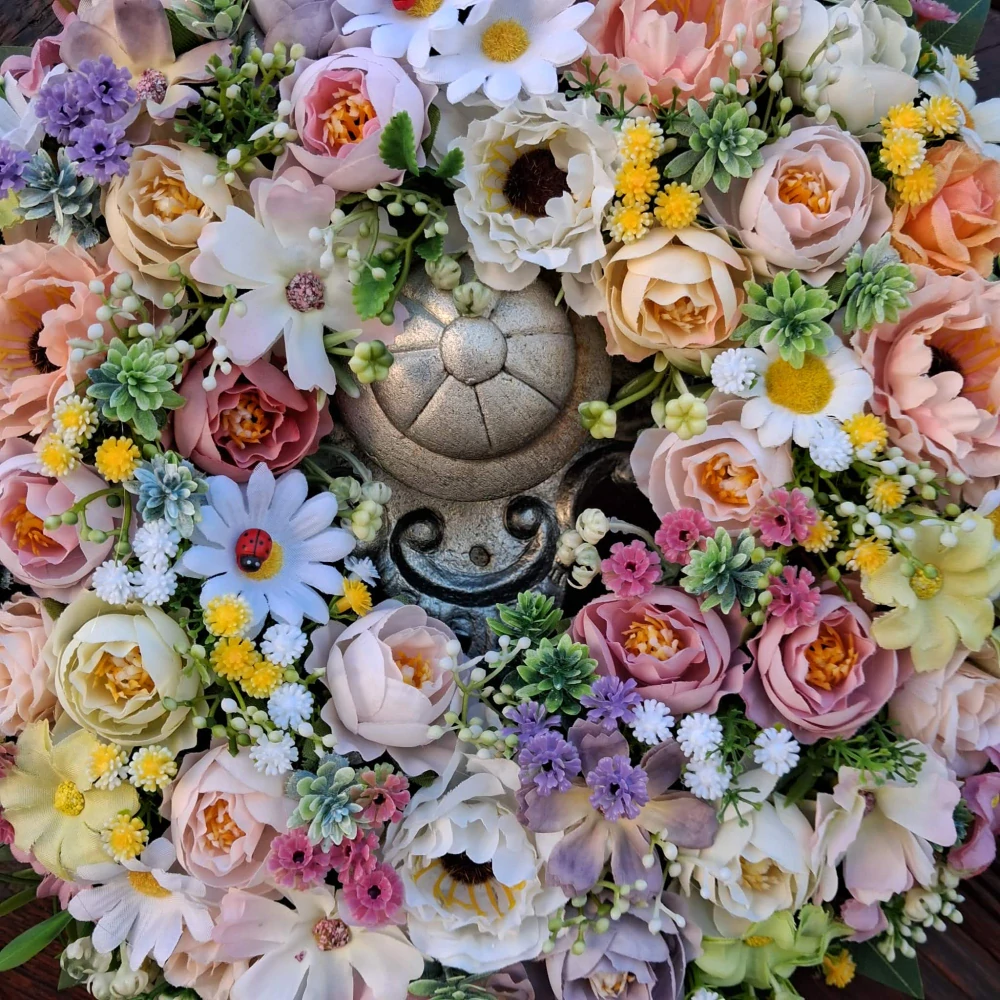 Letní věnec - 35 cm