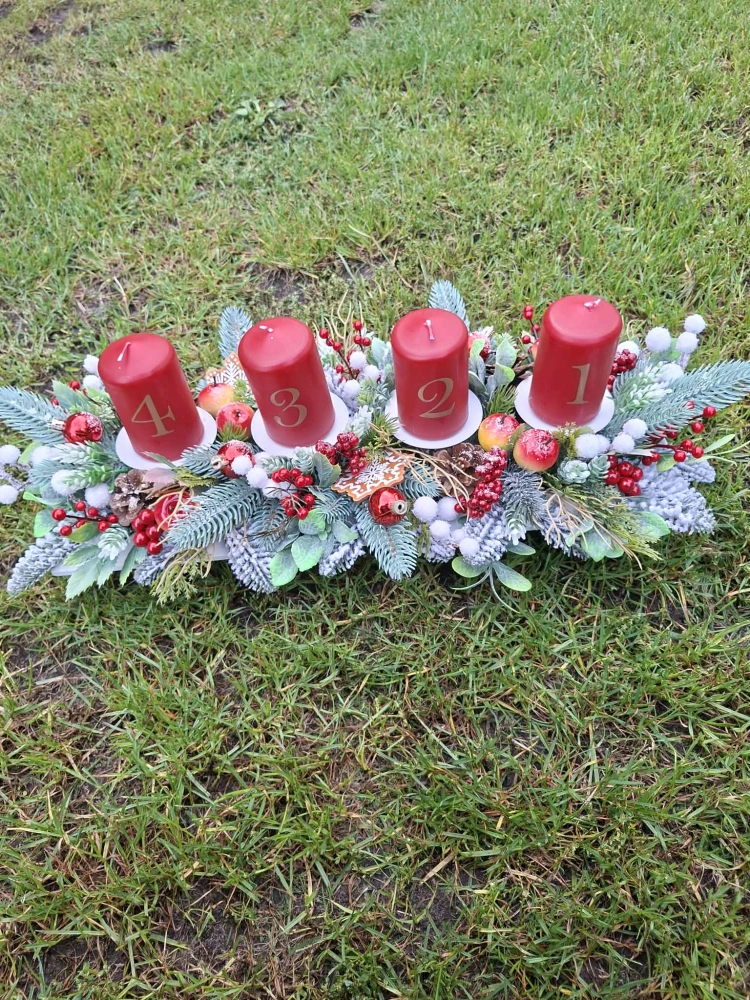Adventní svícen - 50 cm
