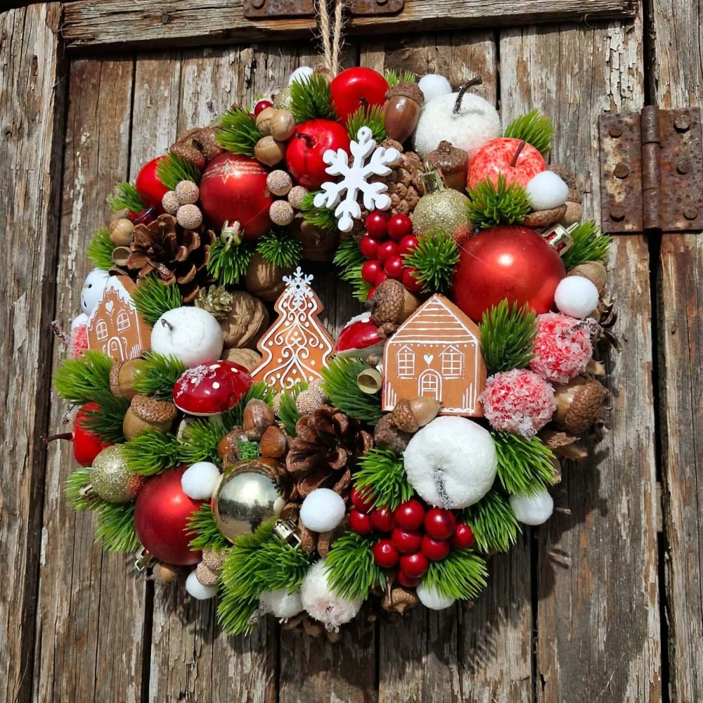 Vánoční věnec - 30 cm