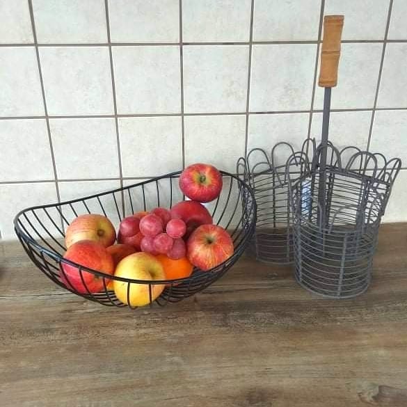 Kovový košík - 34 cm 
