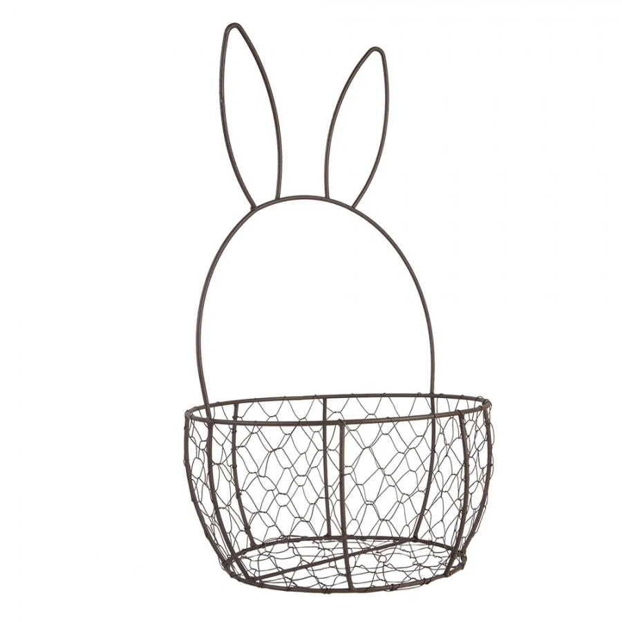 Kovový košík "Zajíček" 