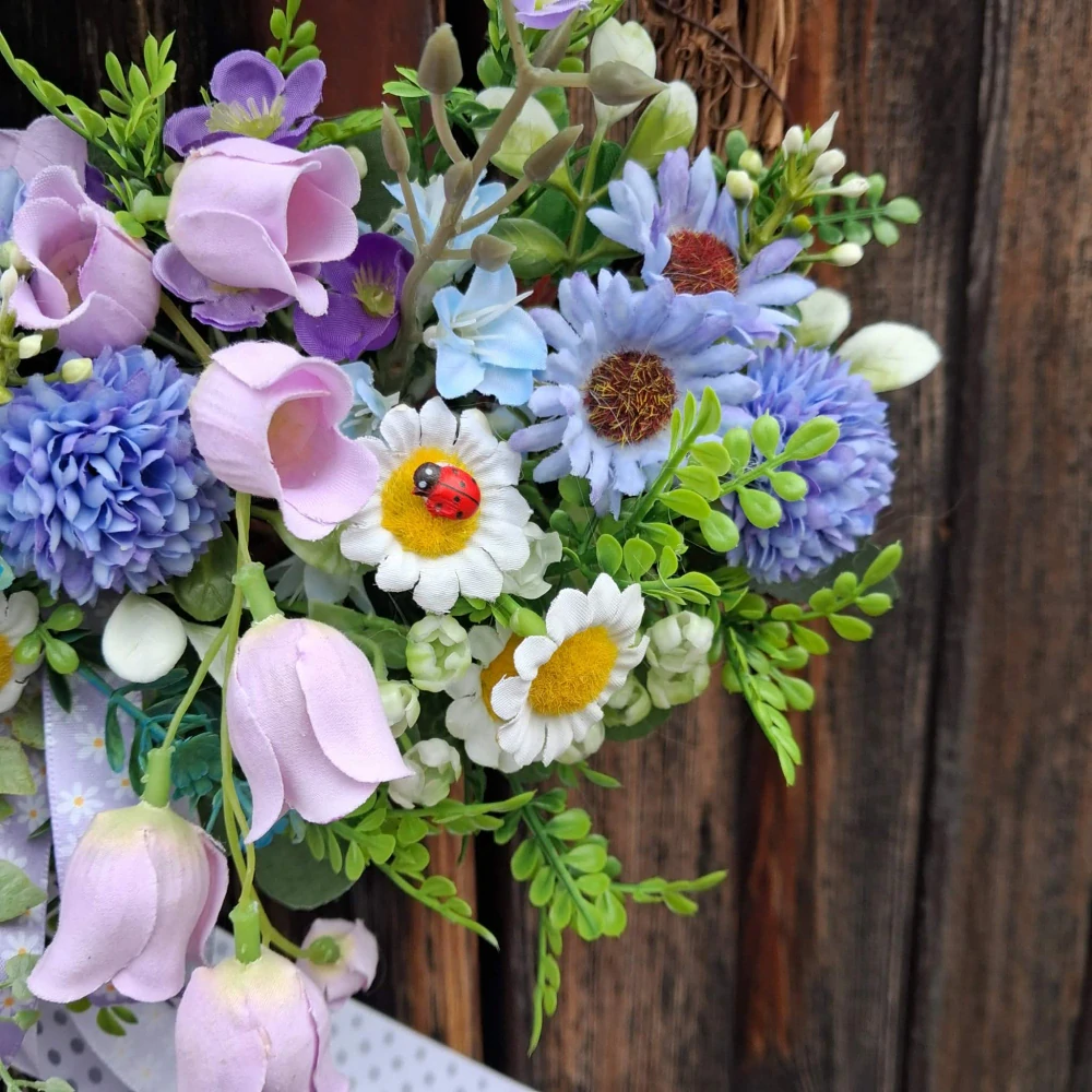 Jarní věnec - 38 cm 