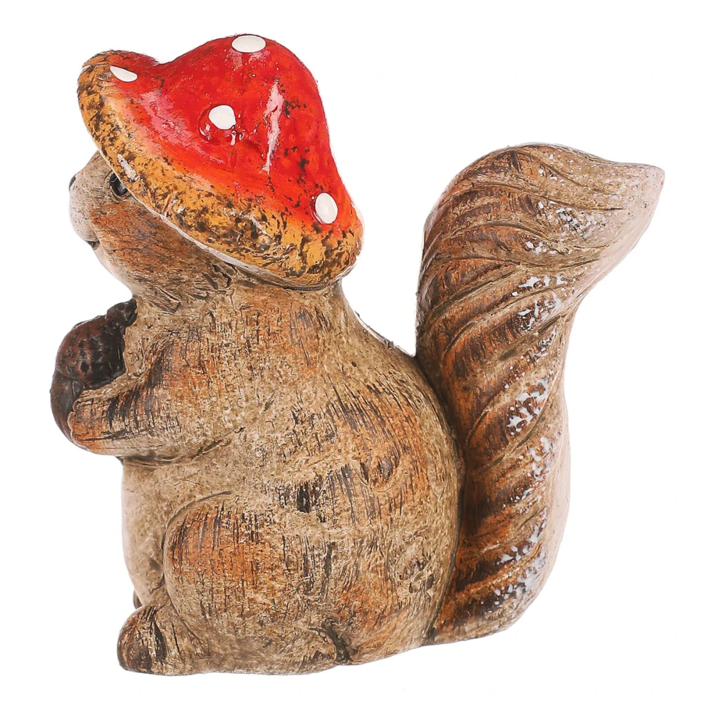 Dekorativní veverka - 8 cm