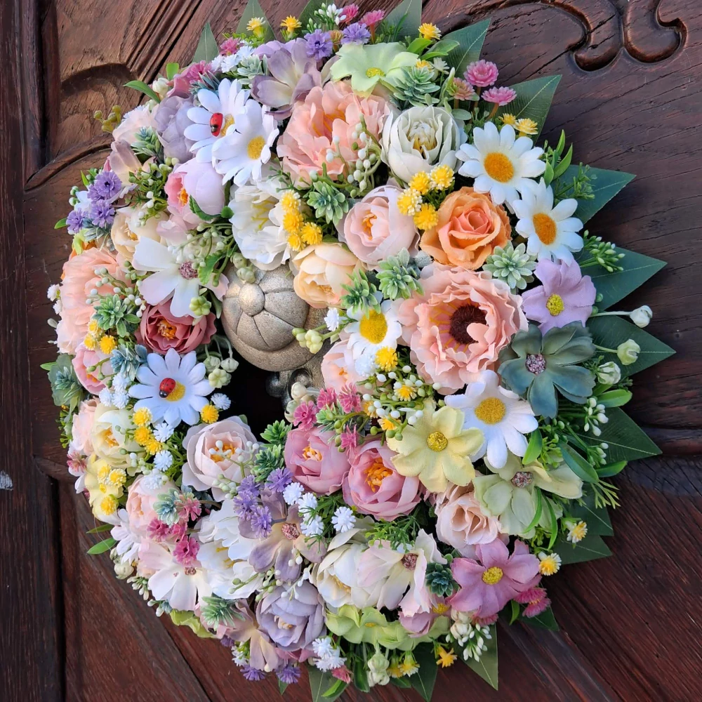 Letní věnec - 35 cm