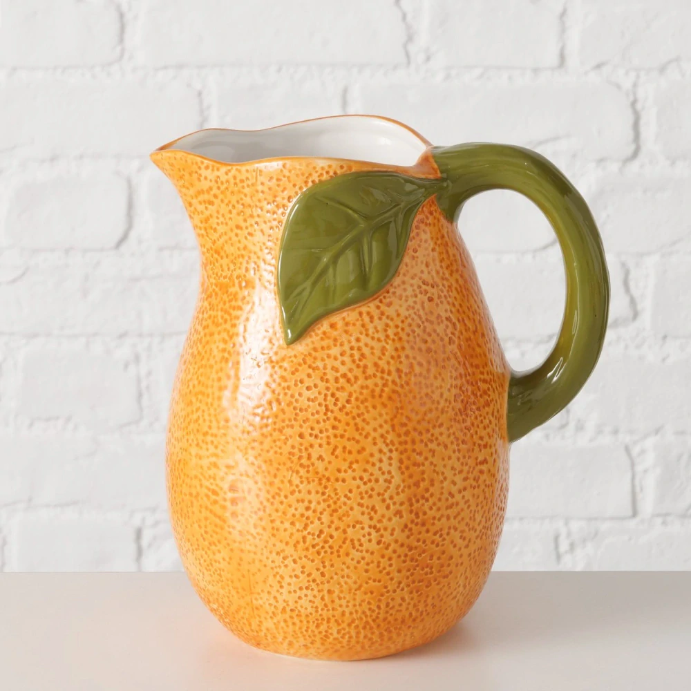 Keramický džbán "Pomeranč" - 22 cm