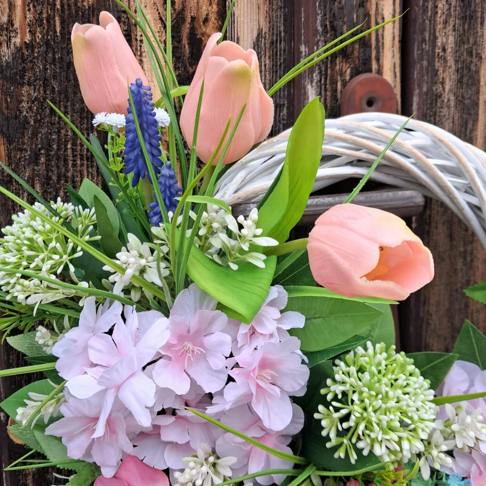 Jarní věnec - 40 cm 