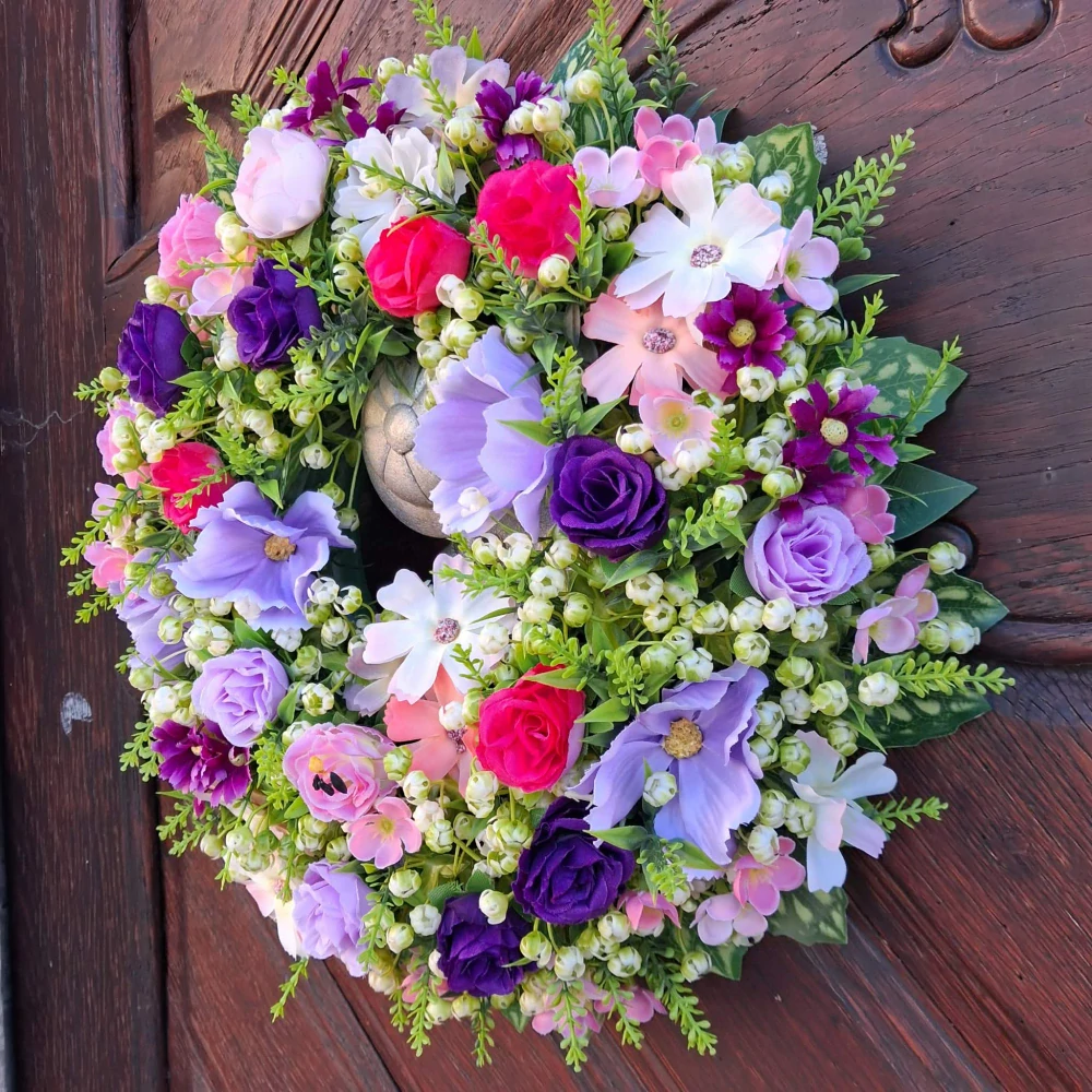 Letní věnec - 36 cm