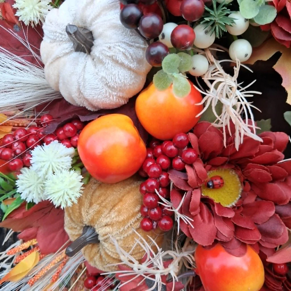 Podzimní věnec - 45 cm