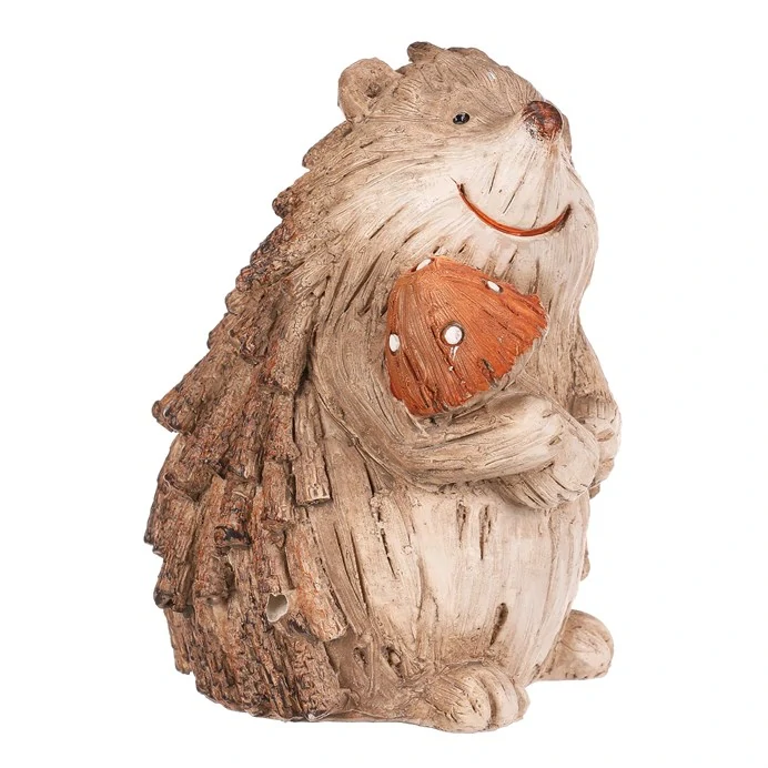 Postavička ježek s houbou - 12 cm 