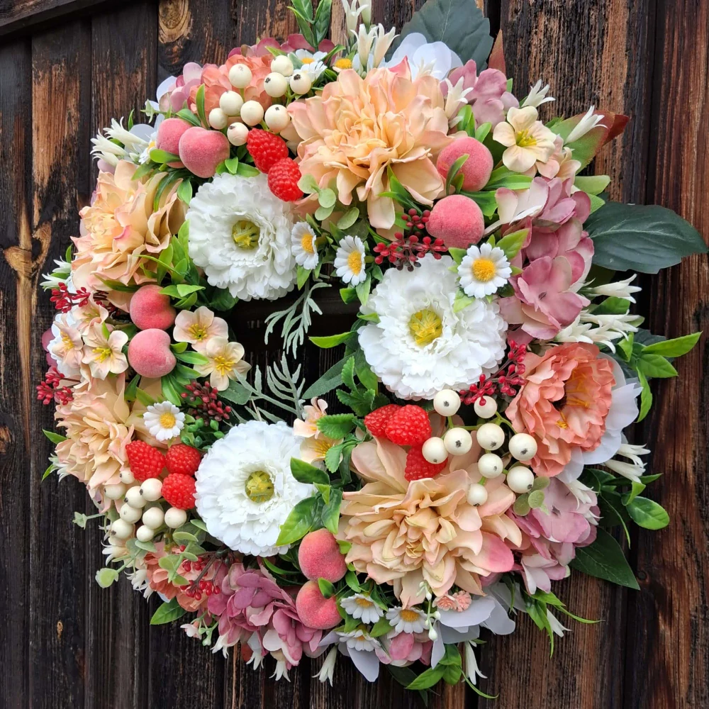 Letní věnec - 40 cm