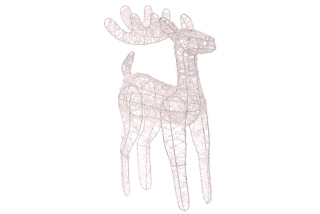 Sob "Rudolf" s LED světlem - 45 cm 