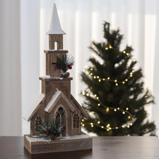 Domek s LED osvětlením - 48 cm 