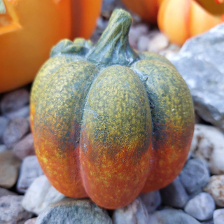 Dýně "zeleno-oranžová"-12 cm 