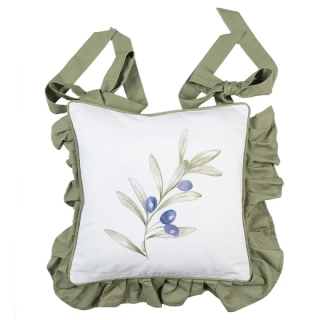 Potah na podsedák na židli "Oliva"- 40x40 cm