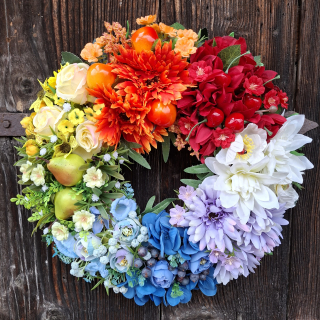 Duhový věnec - 37 cm