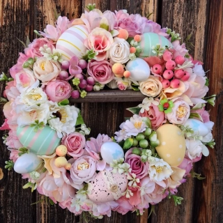 Velikonoční věnec - 32 cm 