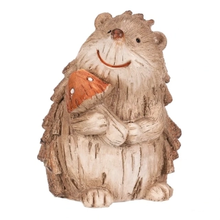 Postavička ježek s houbou - 12 cm 