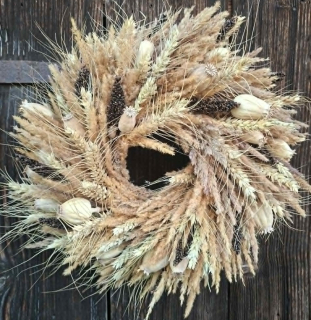 Podzimní věnec - 40 cm