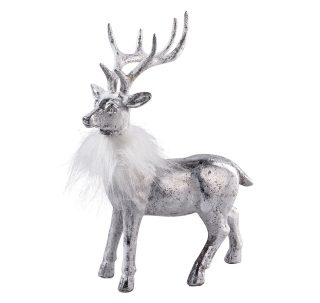 Vánoční jelen 24 cm 