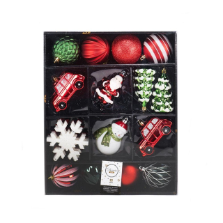 Vánoční ozdoby - 25 ks 